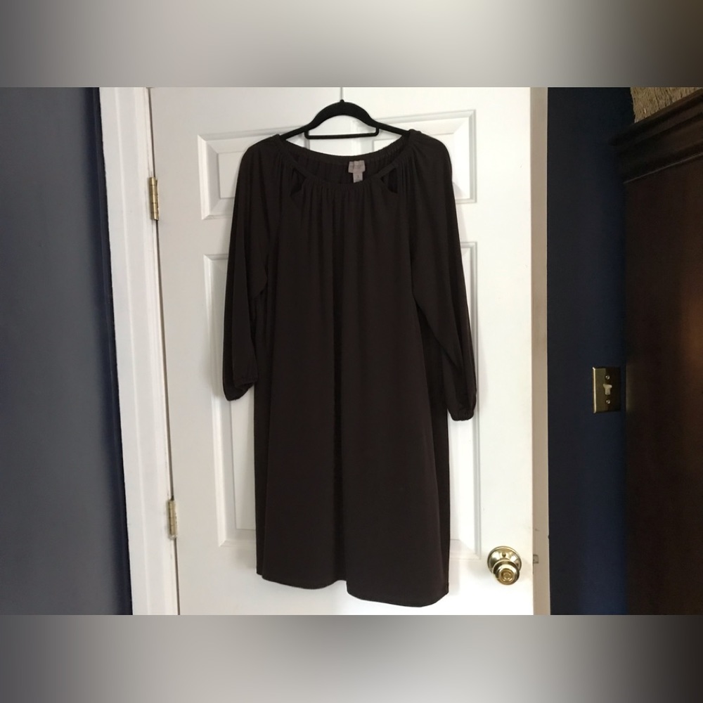 Chico’s Chocolate Brown Dress Size 3